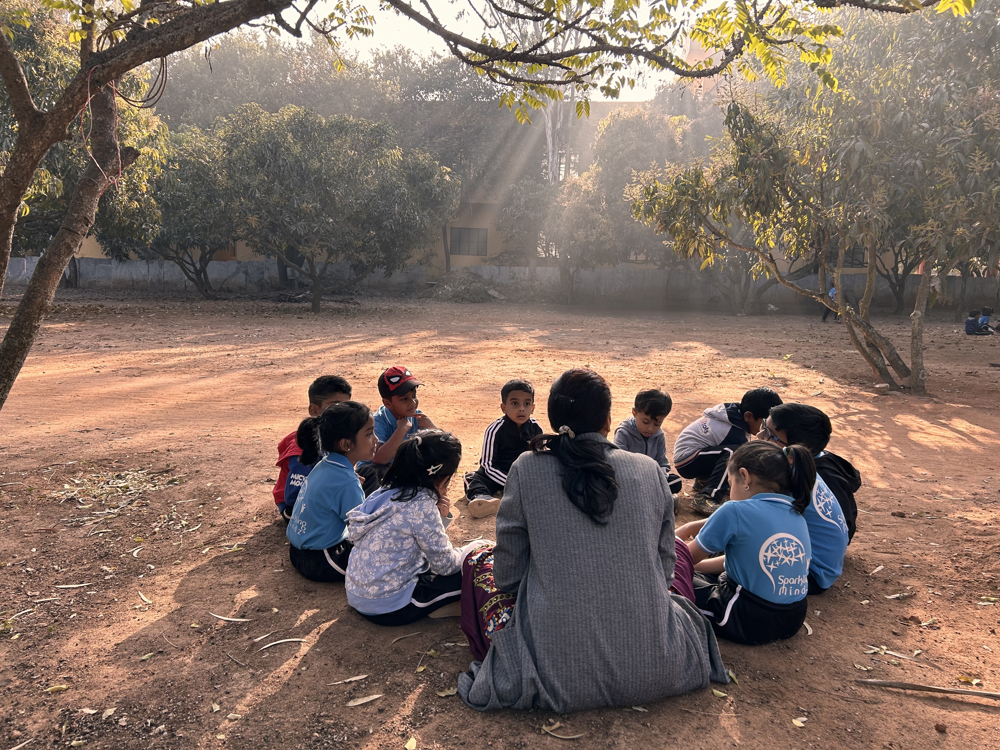 Children learning