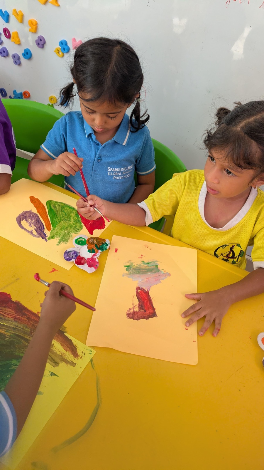 Children in classroom
